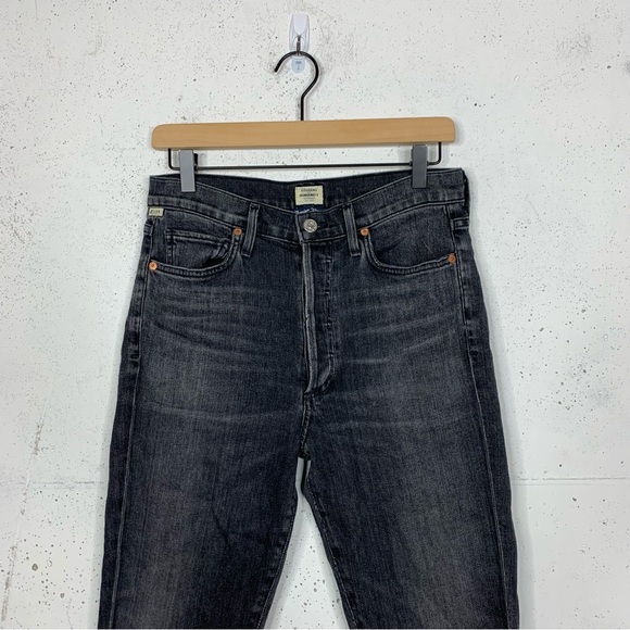Citizens Of Humanity Olivia High Rise Slim Ankle Button Fly Jeans Size 28 - Picture 2 of 12